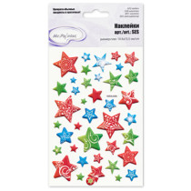 Объемные наклейки Звездочки 2