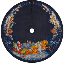 Набор для вышивания " PANNA" PR- 7445 " Юбка для новогодней ёлки. Тройка" 102 х 102 см