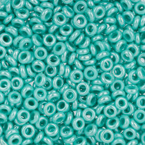 Бисер Япония " TOHO" 08/ 0 DEMI 5 г №0132 зеленый/ перл