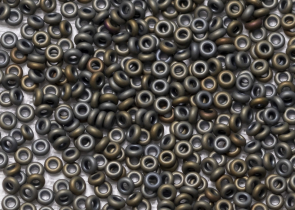 Бисер Япония DEMI 11/0 10г 0613 серый, матовый ирис