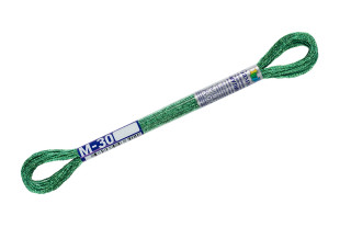 Нитки для вышивания " Gamma" мулине NM металлик 100% полиэстер 8 м М- 30 зеленый