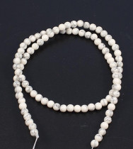 Кахолонг бусины 4 мм